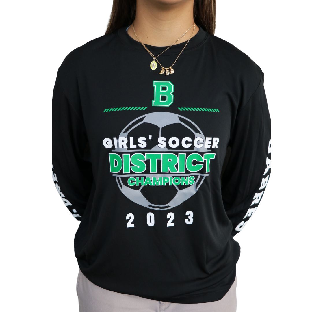 DriFit LS Girls' Soccer District Black Sabre Store St. Brendan